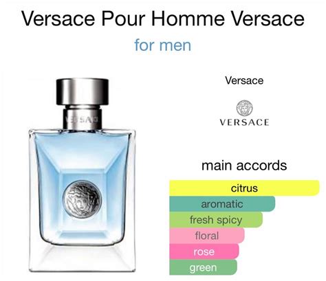 versace pour homme main accords